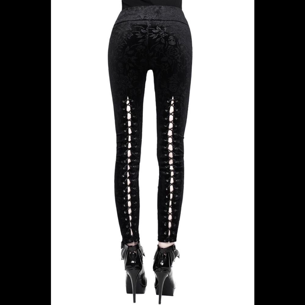 Killstar Bite Me Leggings - Picture 2 of 2